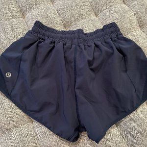 Lululemon Hotty Hot Navy shorts